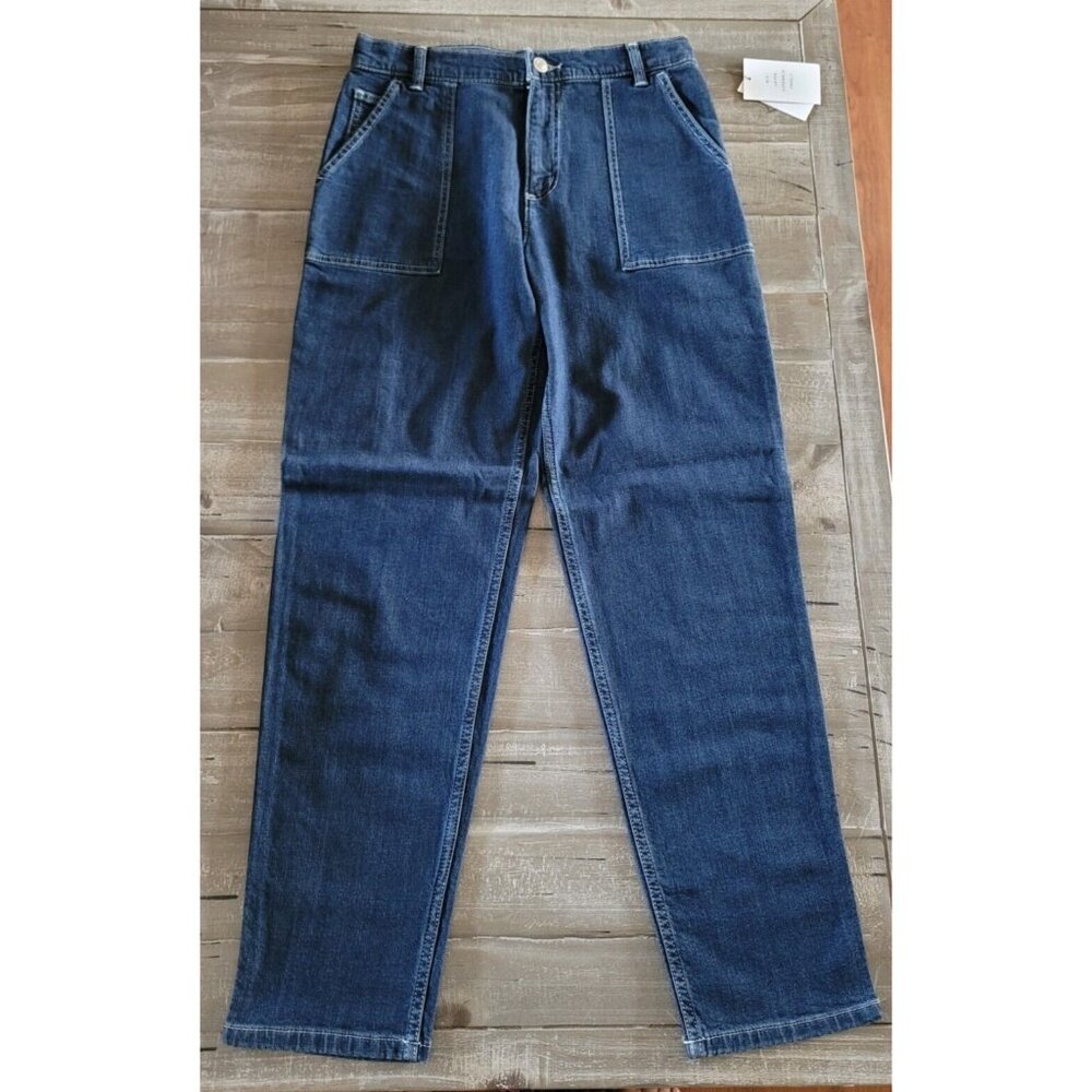Free Assembly Wide Leg Carpenter Jeans Girls Size 16 New With Tag